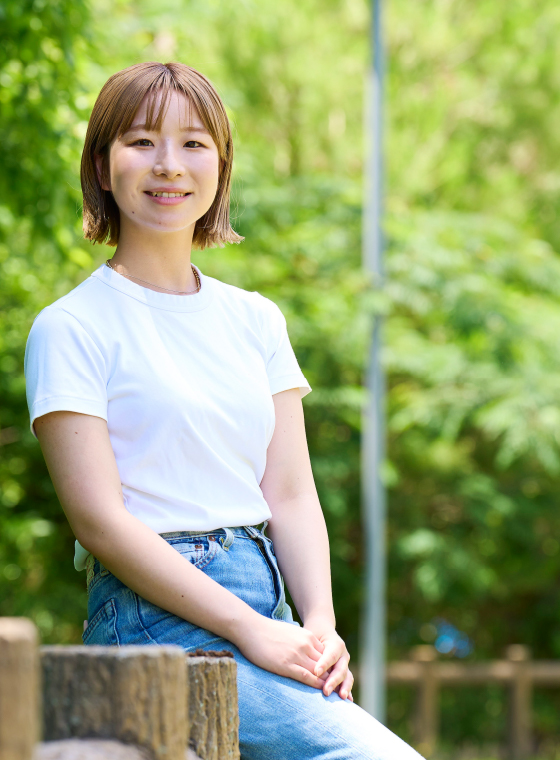 大学院<　 理工学研究科 天野 桃花さん