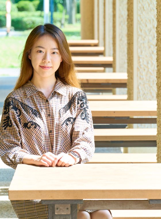 大学院<　 理工学研究科 周 雅軒さん