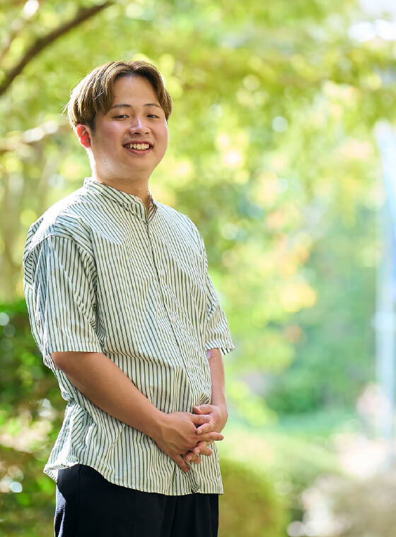 大学院<　理工学研究科 岡田 時明さん