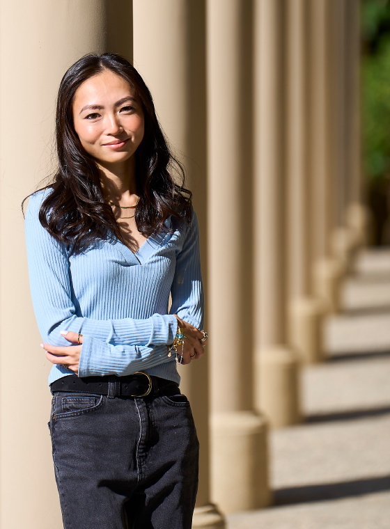 大学院<　理工学研究科 上村 知さん